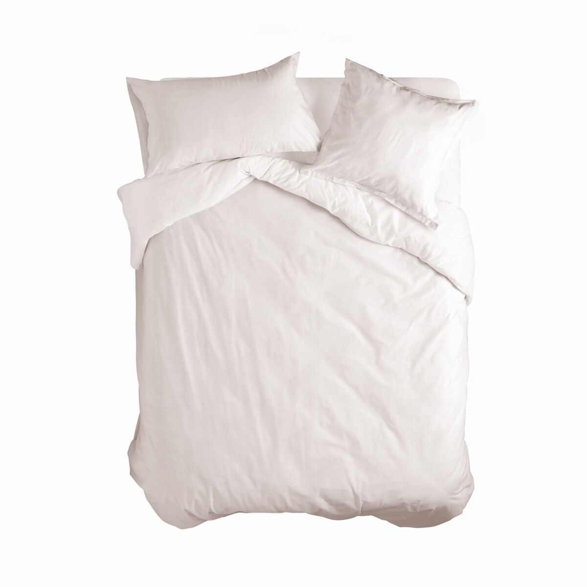 HappyFriday Basic White Duvet Cover 180 x 220 cm