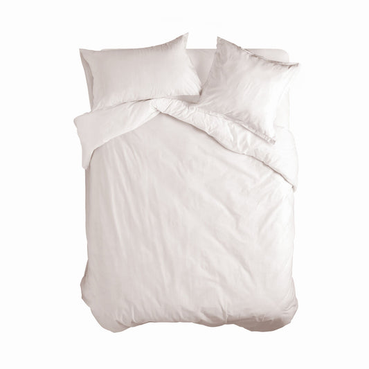 HappyFriday BASIC White Duvet Cover 140 x 200 cm