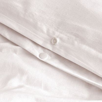 HappyFriday Basic White Duvet Cover 155 x 220 cm