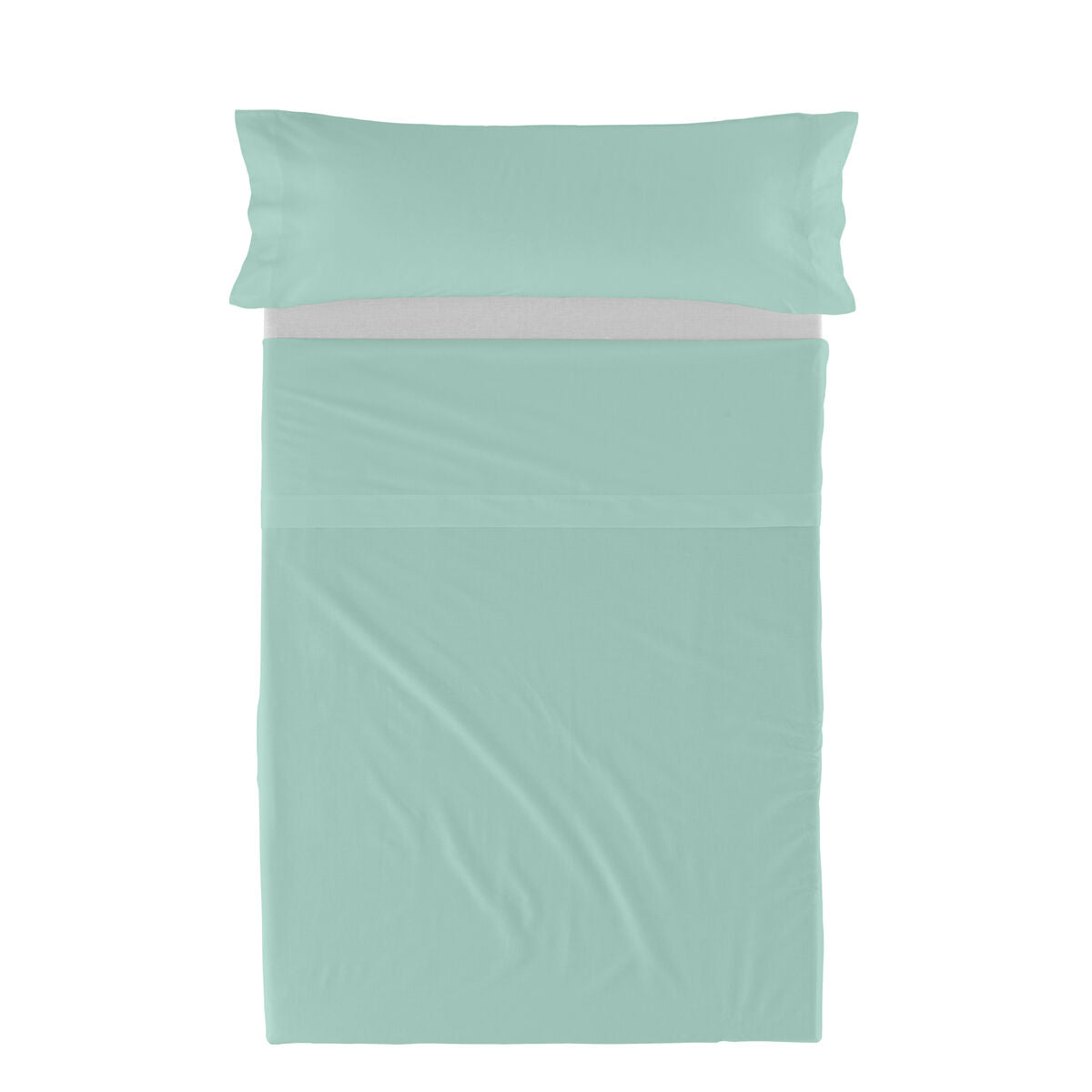 HappyFriday BASIC KIDS Mint Sheet Set 80/90 Bed 2 Pieces