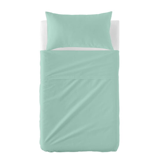 HappyFriday BASIC KIDS Mint Baby Crib Sheet Set 2 Pieces