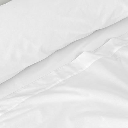 HappyFriday BASIC KIDS White Bed Sheet Set 105 180 x 270 cm 2 Pieces