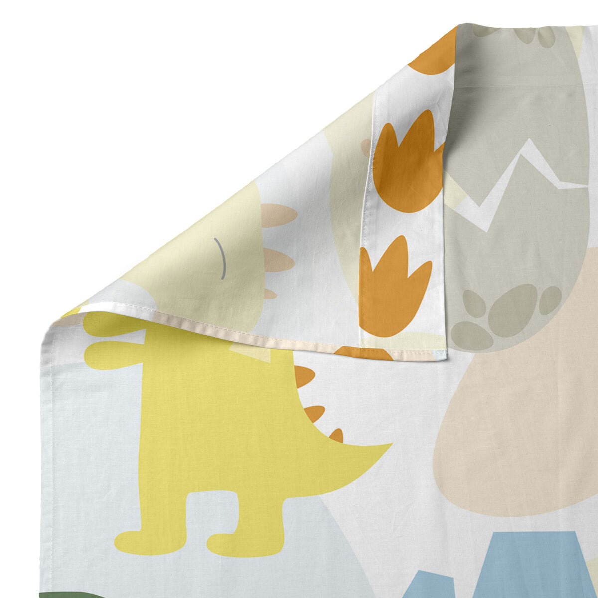 HappyFriday Happynois Happydino Multicolor Sheet Set 105 Bed 2 Pieces