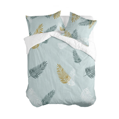 HappyFriday Duvet Cover Blanc Foliage mint Multicolor 200 x 200 cm