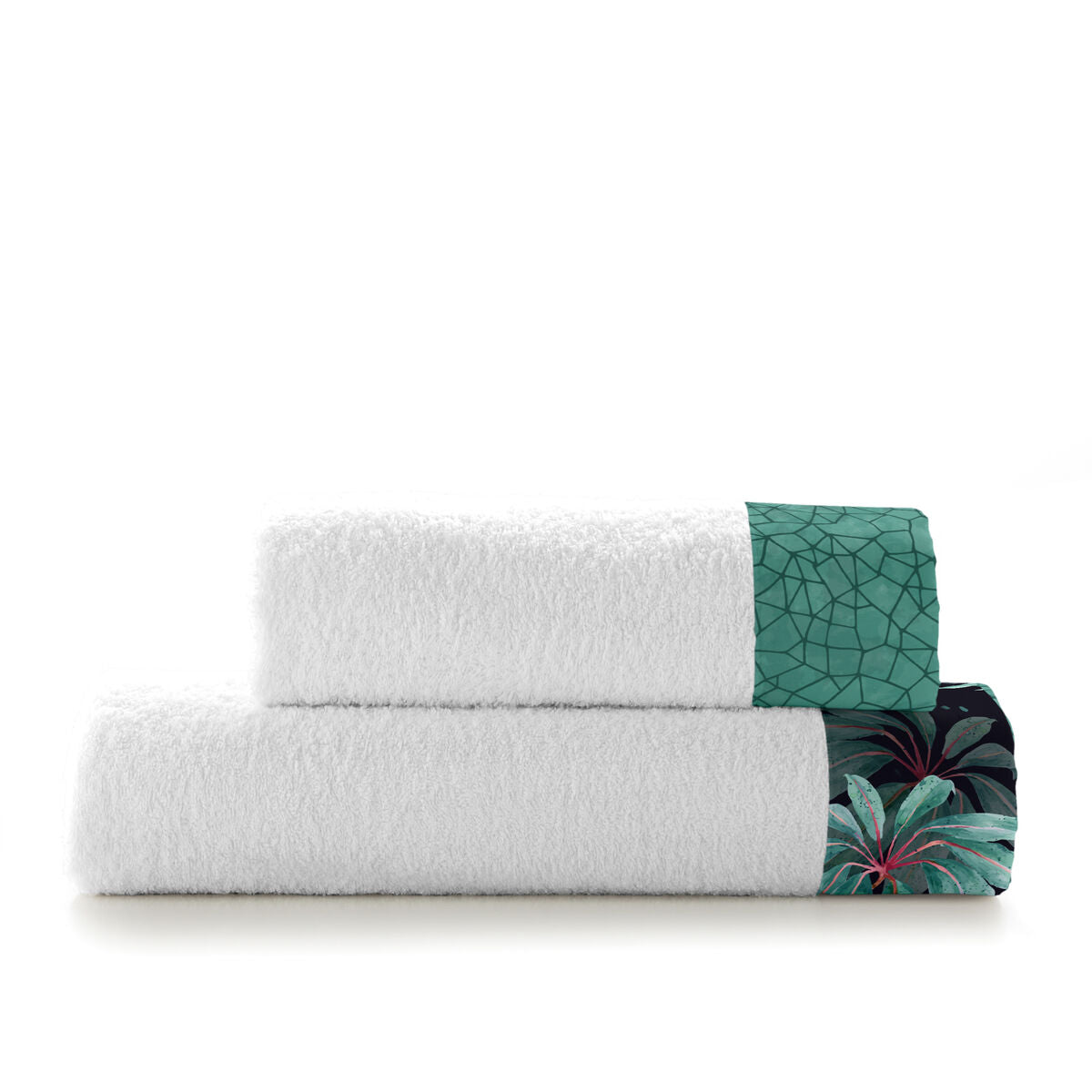 HappyFriday Ebony Multicolor 2 Piece Towel Set