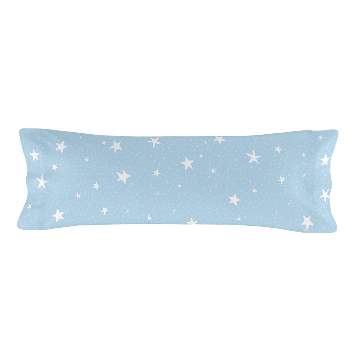 Juego de funda nórdica HappyFriday Basic Kids Azul Cama de 80/90 2 Piezas