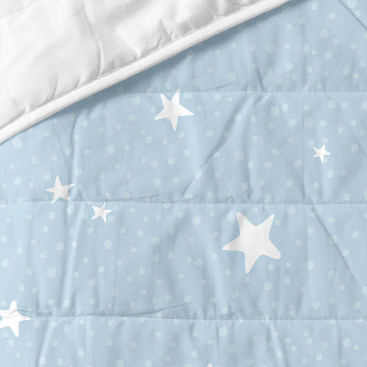 HappyFriday BASIC KIDS Quilt Blue 100 x 130 cm Baby Crib