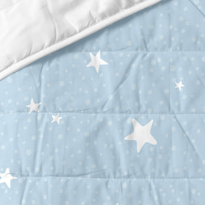 HappyFriday BASIC KIDS Quilt Blue 100 x 130 cm Baby Crib