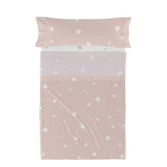 HappyFriday Basic Kids Little star Pink Bed Sheet Set 80/90 2 Pieces