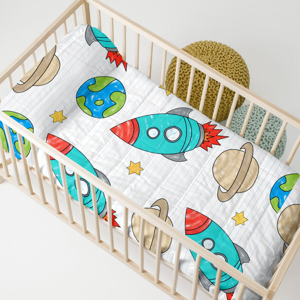 HappyFriday MR FOX Multicolor Quilt 100 x 130 cm Baby Crib