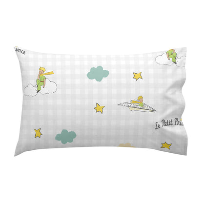 HappyFriday Le Petit Prince Nuages ​​Multicolor Baby Crib Duvet Cover Set 2 Pieces