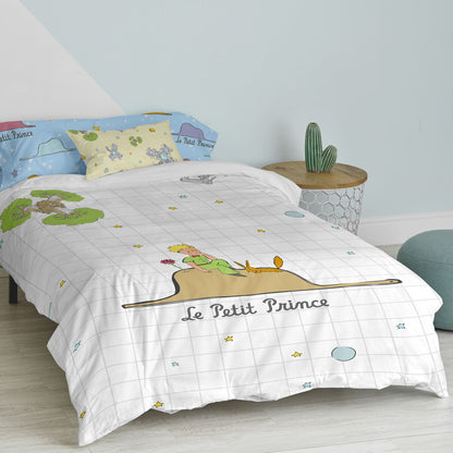 HappyFriday Le Petit Prince Imagination Duvet Cover Set Multicolour Bed 105 2 Pieces