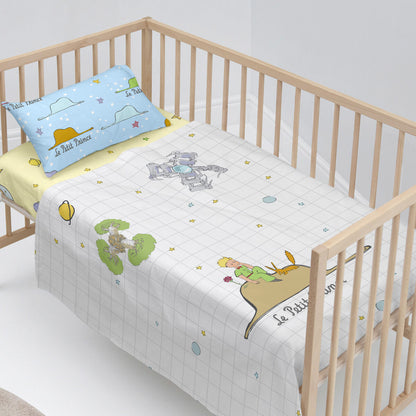 HappyFriday Le Petit Prince Imagination Multicolor Baby Crib Sheet Set 2 Pieces