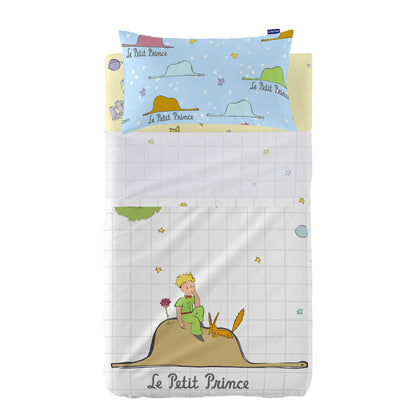 HappyFriday Le Petit Prince Imagination Multicolor Baby Crib Sheet Set 2 Pieces