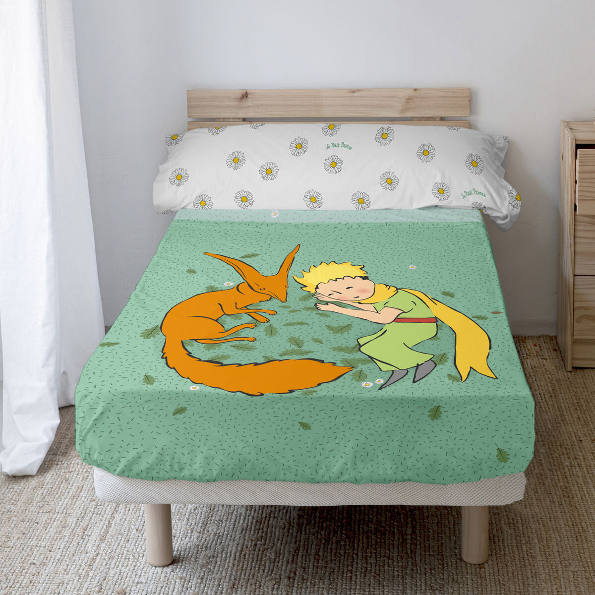 HappyFriday Le Petit Prince Le printemps Multicolor Bed Sheet Set 105 2 Pieces