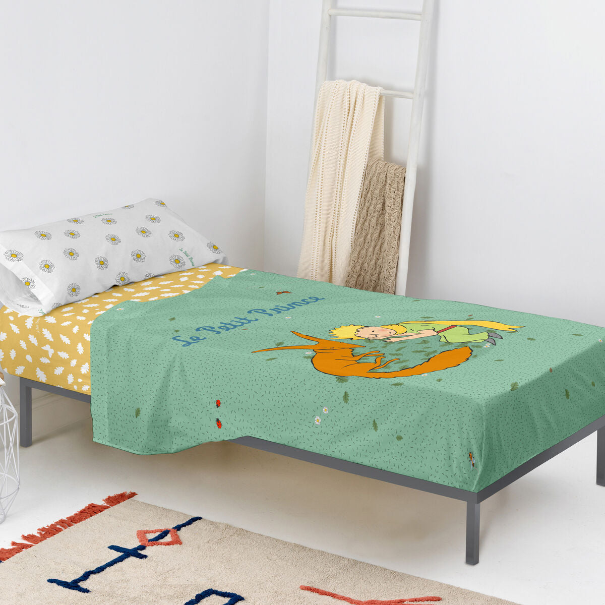 HappyFriday Le Petit Prince Le printemps Multicolor Bed Sheet Set 105 2 Pieces