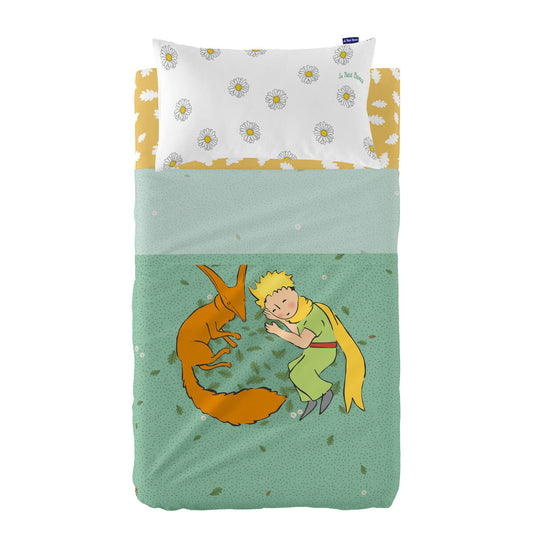 HappyFriday Le Petit Prince Le printemps Multicolor Baby Crib Sheet Set 2 Pieces