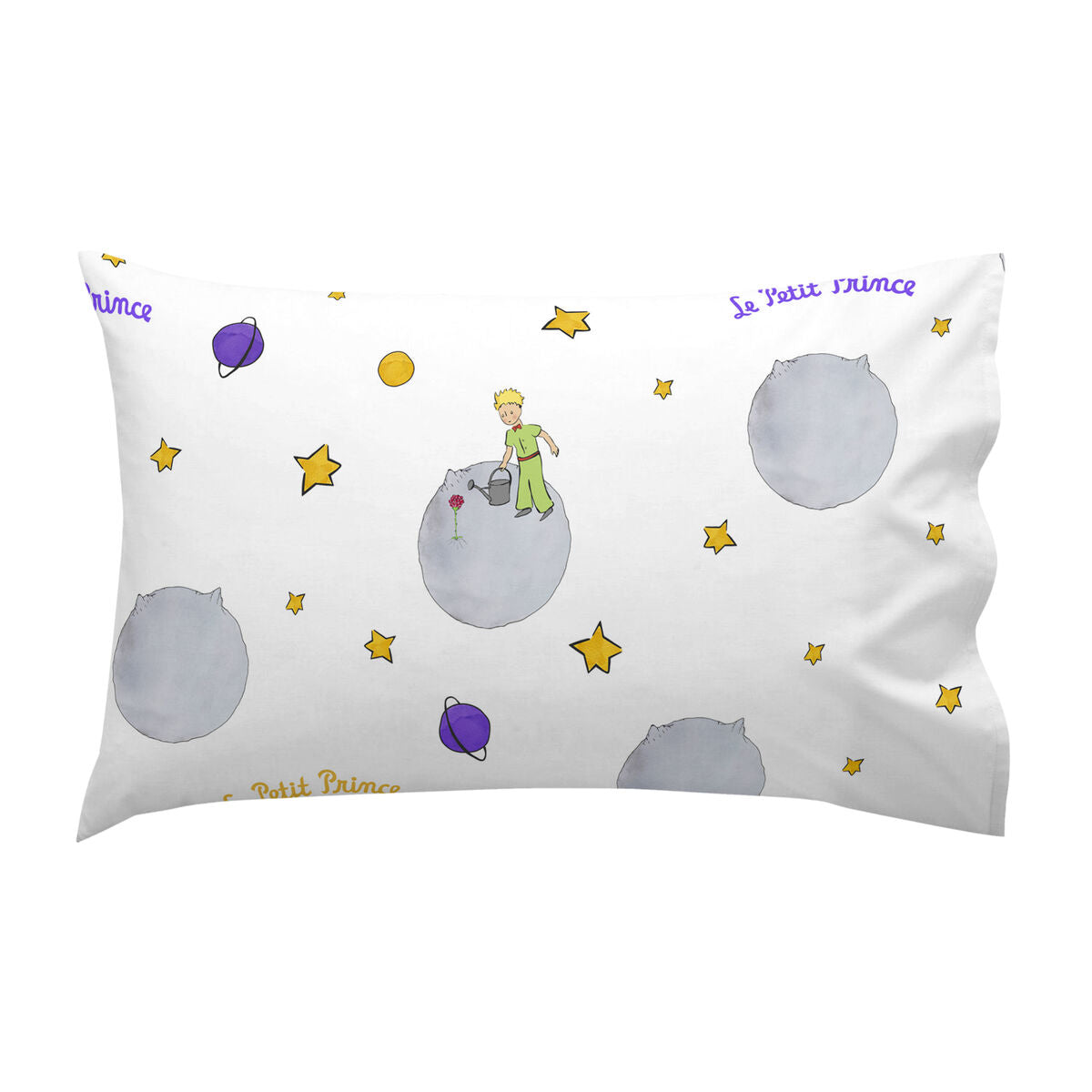 HappyFriday Le Petit Prince Accolade Multicolor Baby Crib Sheet Set 2 Pieces