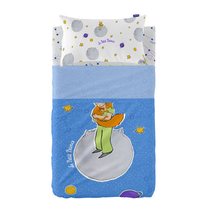 HappyFriday Le Petit Prince Accolade Multicolor Baby Crib Sheet Set 2 Pieces