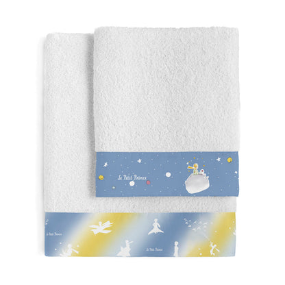 HappyFriday Le Petit Prince Univers Towel Set Multicolour 2 Pieces