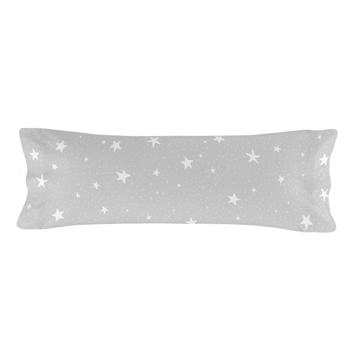 Juego de Sábanas HappyFriday Basic Kids Little star Gris Cama de 80/90 2 Piezas