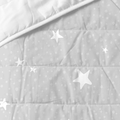 HappyFriday BASIC KIDS Quilt Grey 100 x 130 cm Baby Crib