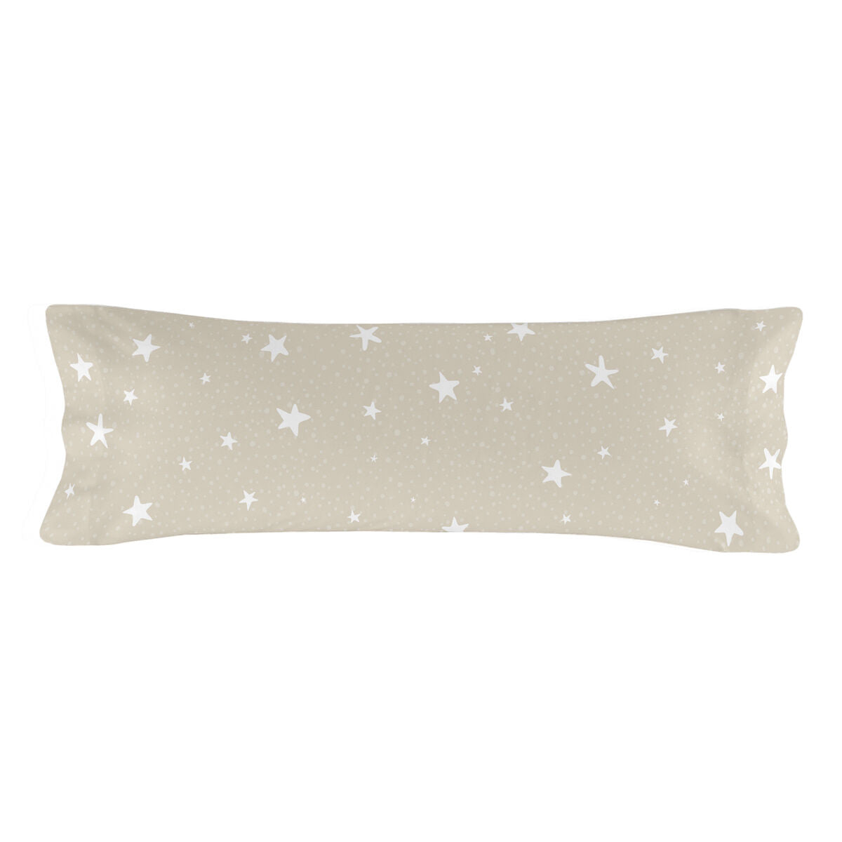 Juego de funda nórdica HappyFriday Basic Kids Beige Cama de 80/90 2 Piezas