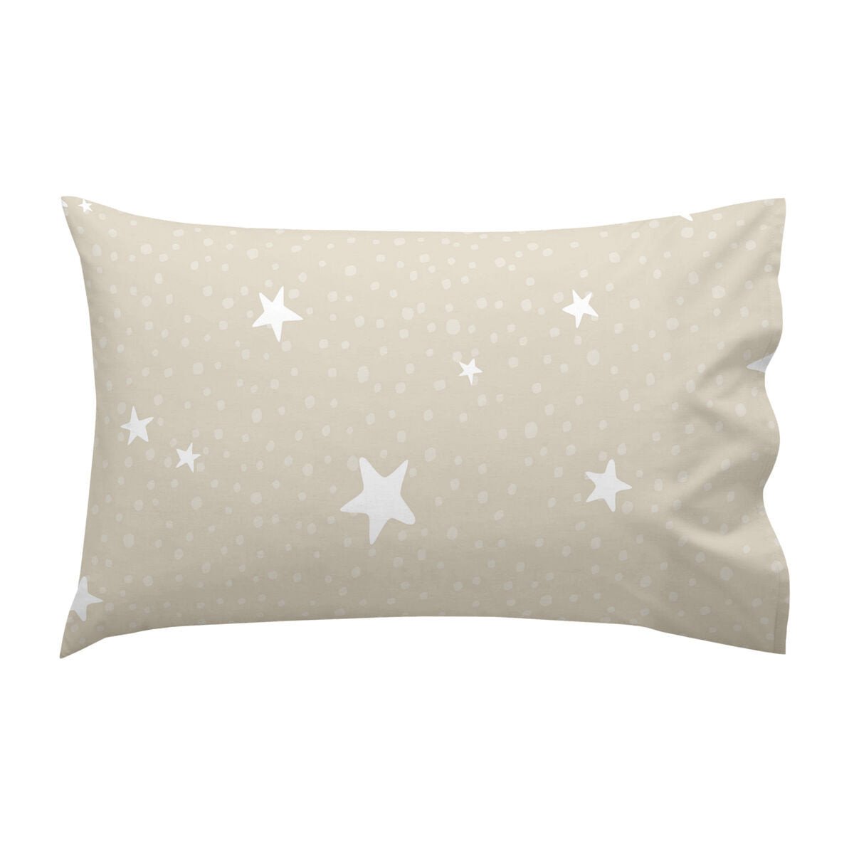 HappyFriday Basic Kids Little star Beige Baby Crib Sheet Set 2 Pieces