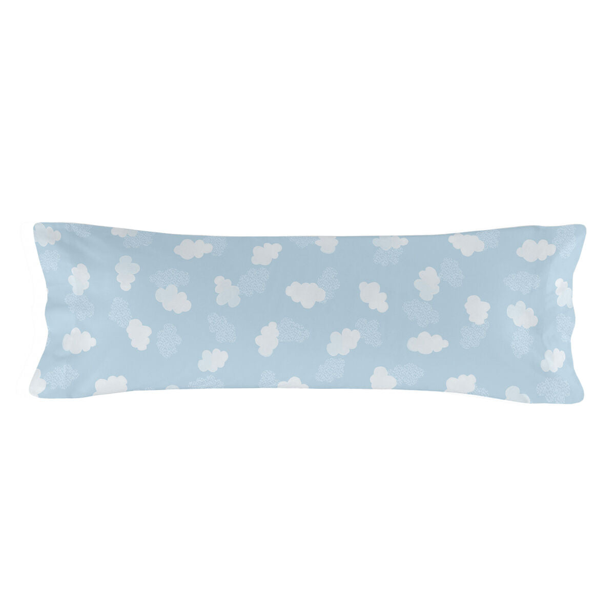 Juego de funda nórdica HappyFriday Basic Kids Azul Cama de 105 2 Piezas