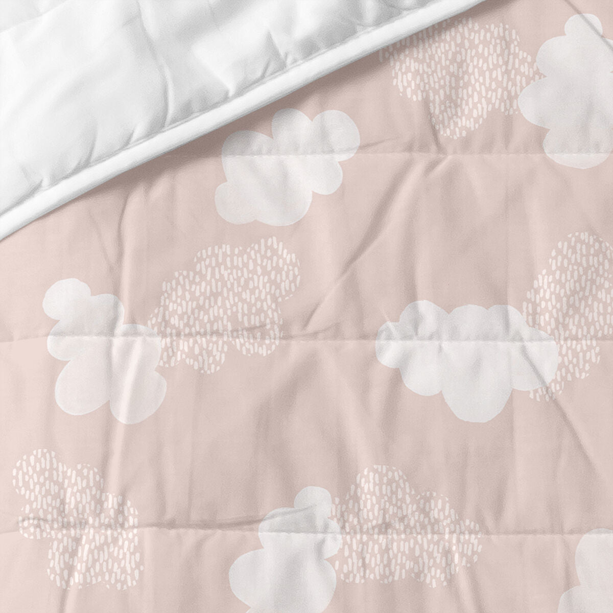 HappyFriday BASIC KIDS Pink Baby Crib Quilt