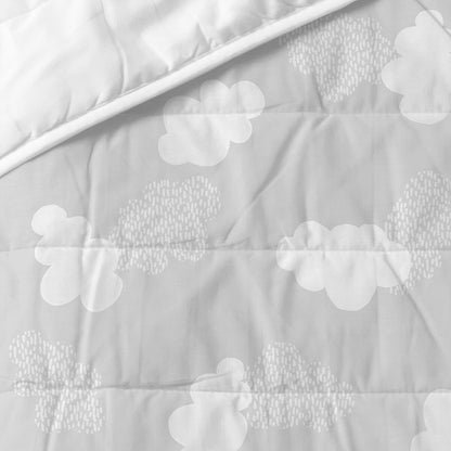 HappyFriday BASIC KIDS Quilt Grey 100 x 130 cm Baby Crib