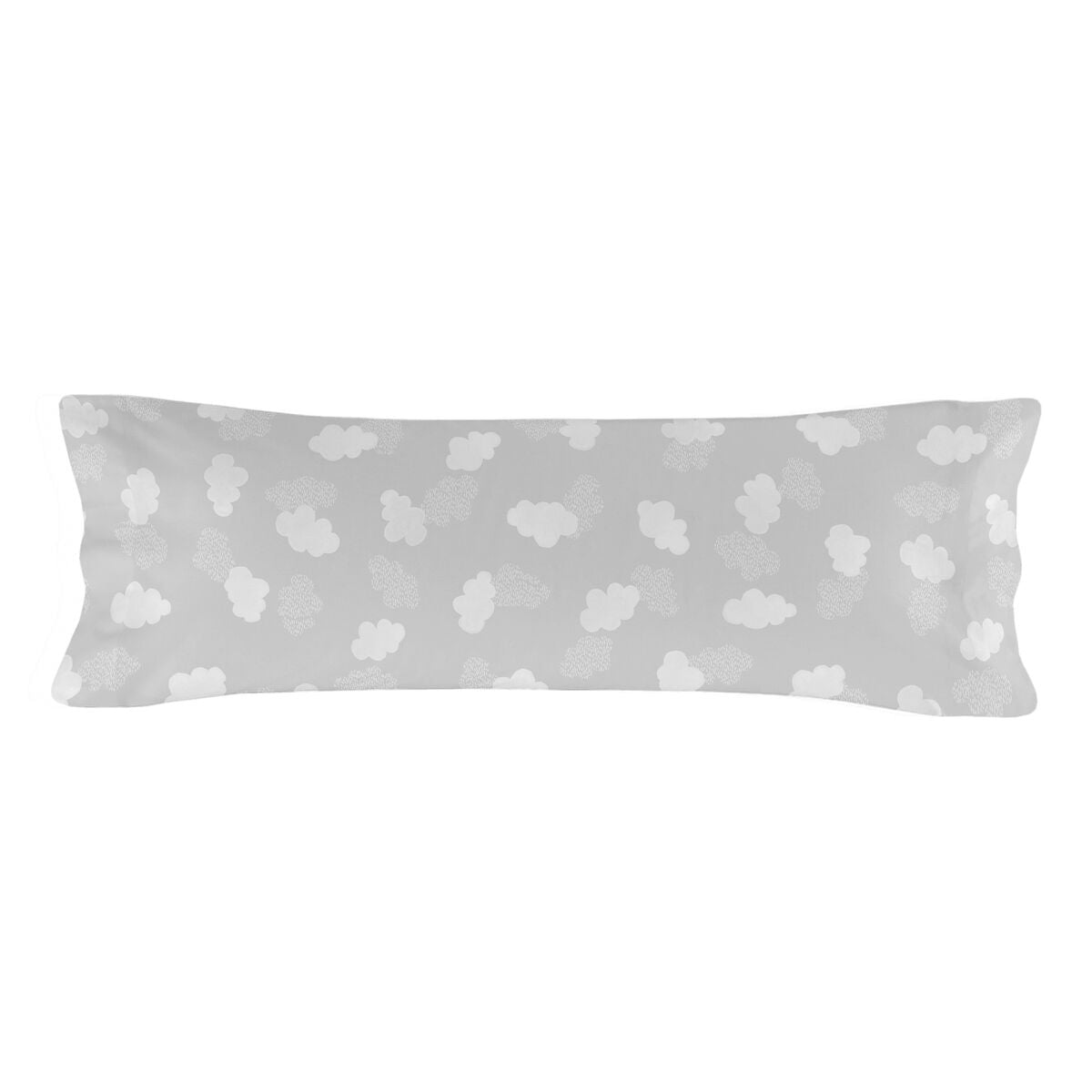 Juego de funda nórdica HappyFriday Basic Kids Gris Cama de 105 2 Piezas