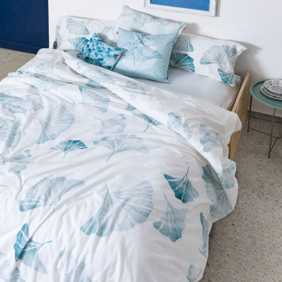 HappyFriday Blanc Ginkgo Multicolor Duvet Cover 155 x 220 cm