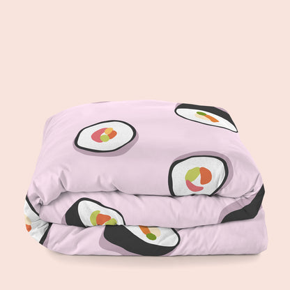 HappyFriday Aware Sushi Multicolor Duvet Cover 180 x 220 cm