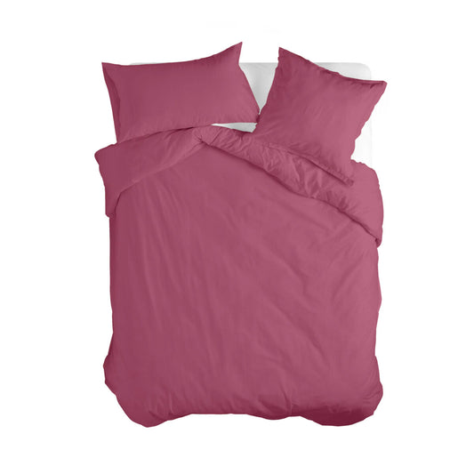 HappyFriday BASIC Magenta Duvet Cover 140 x 200 cm