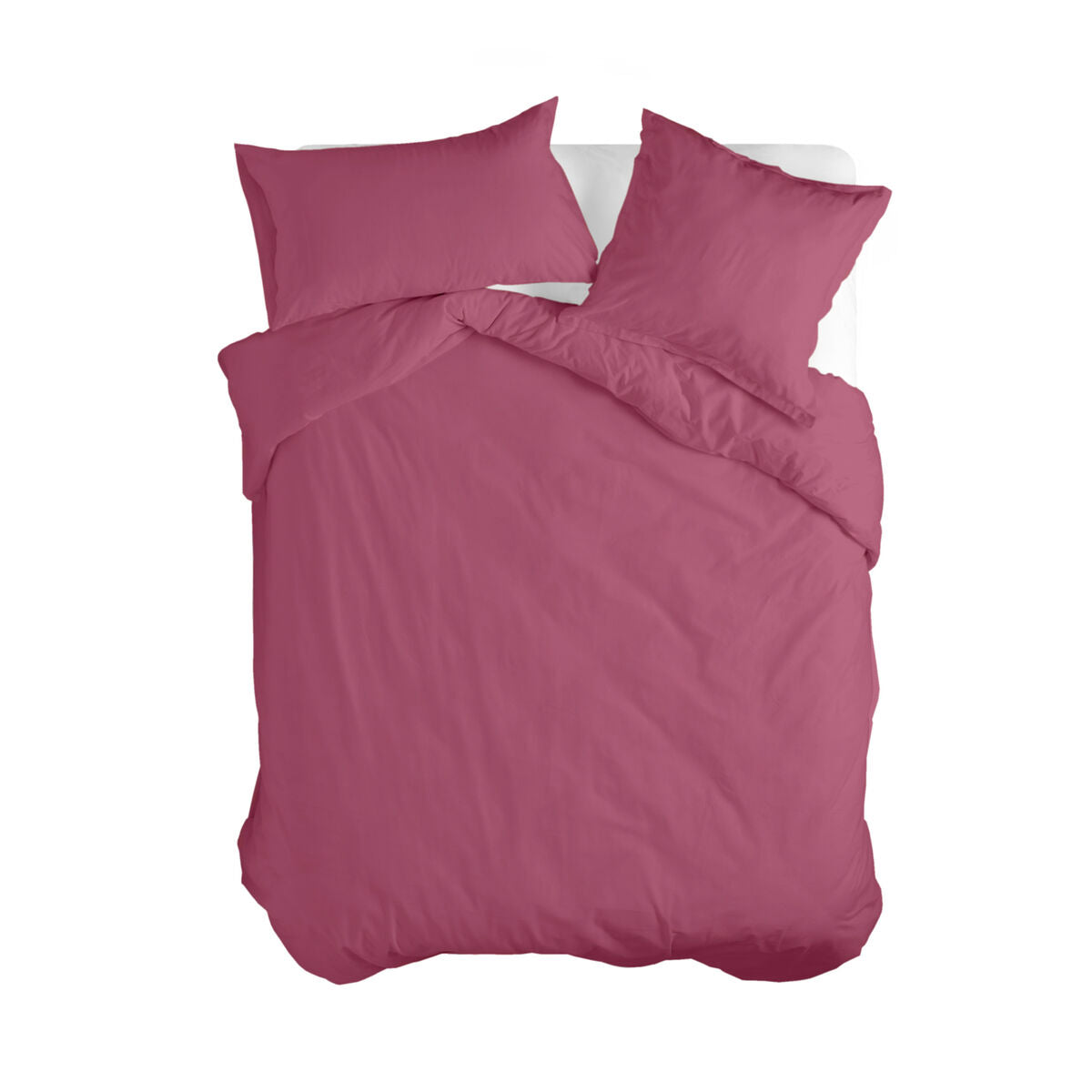 HappyFriday BASIC Magenta Duvet Cover 155 x 220 cm