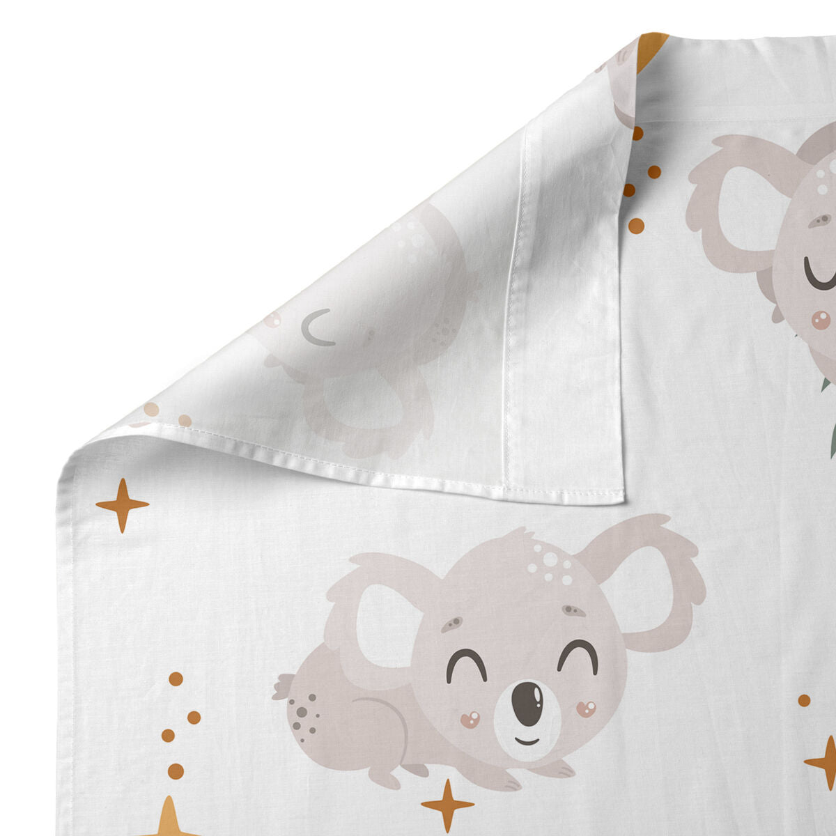 Juego de Sábanas HappyFriday Moshi Moshi Baby koala Multicolor Cama de 105 2 Piezas