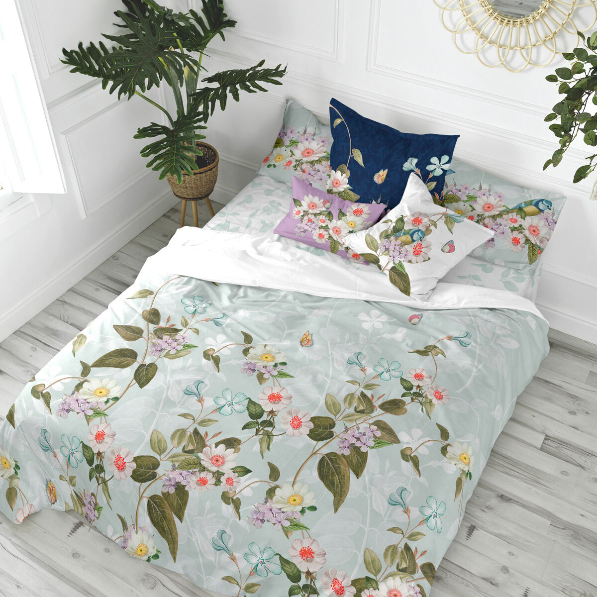 HappyFriday Garden party Multicolor Duvet Cover 180 x 220 cm