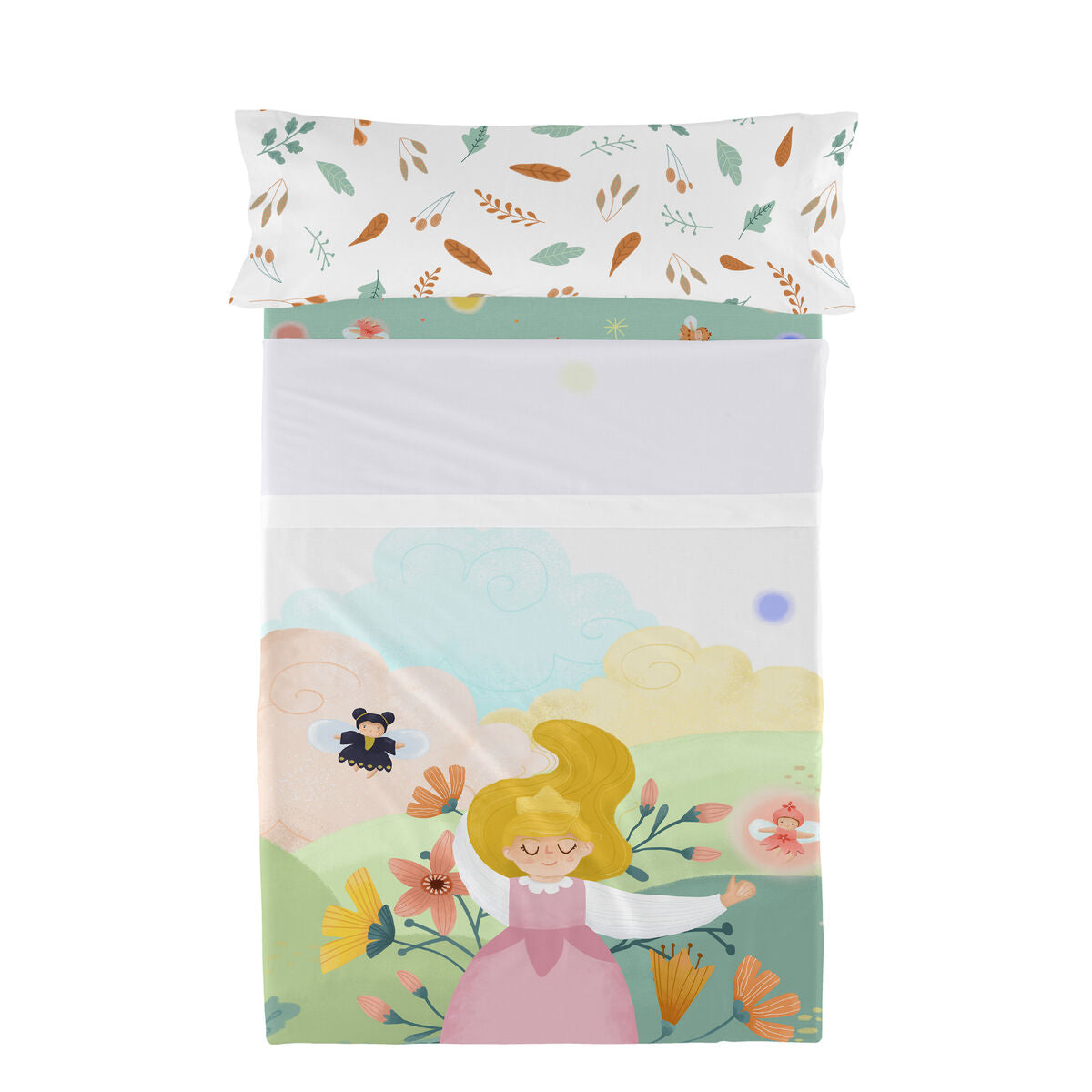 HappyFriday Mr Fox Dreaming Multicolor Bed Sheet Set 105 2 Pieces