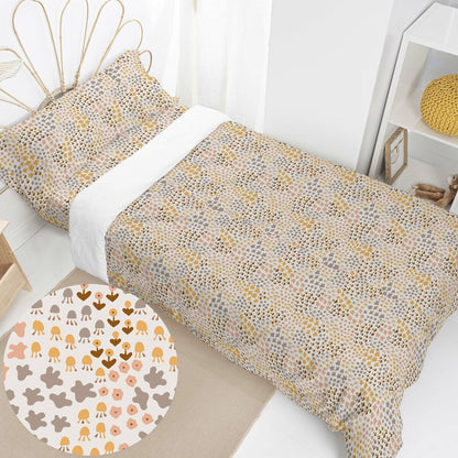 HappyFriday Mini Autumn Multicolor Duvet Cover Set 80/90 Bed 2 Pieces