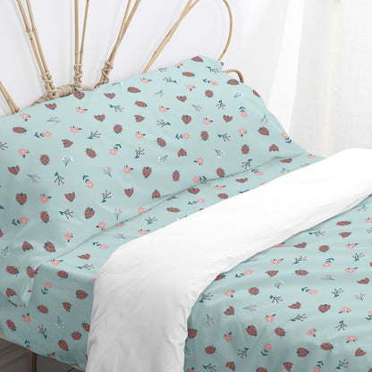 HappyFriday Mini Caterpillars Multicolor Duvet Cover Set 105 Bed 2 Pieces