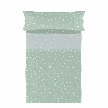 Juego de Sábanas HappyFriday HF Mini Fairy Dust Multicolor Cama de 80/90 2 Piezas