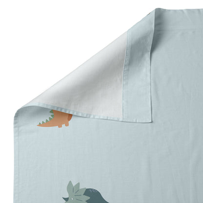 Juego de Sábanas HappyFriday HF Mini Dinosaur Multicolor Cama de 105 2 Piezas