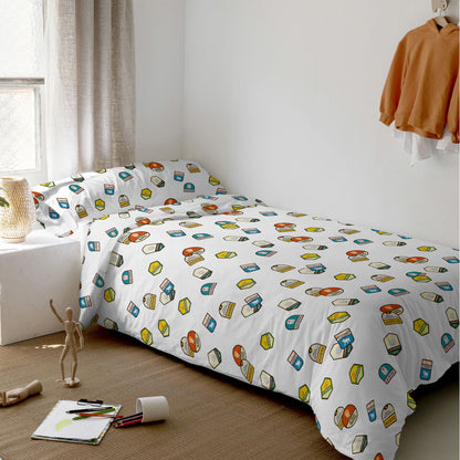 HappyFriday Le Petit Prince Son Avion Duvet Cover Set Multicolour Bed 80/90 2 Pieces