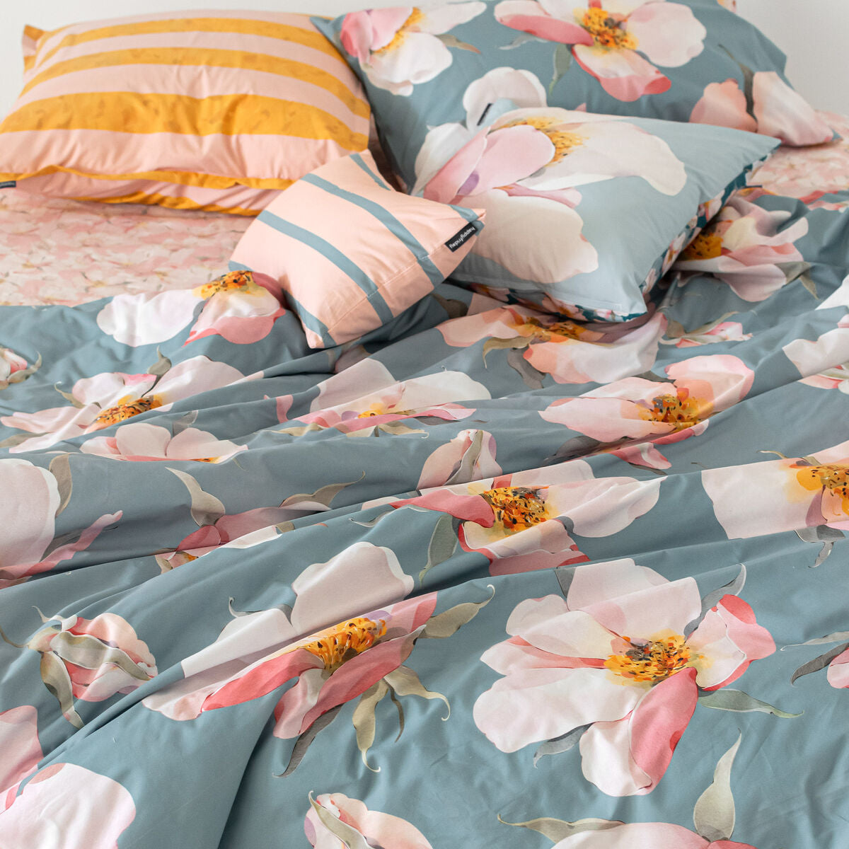 HappyFriday Spring Blossom Multicolor Duvet Cover 140 x 200 cm