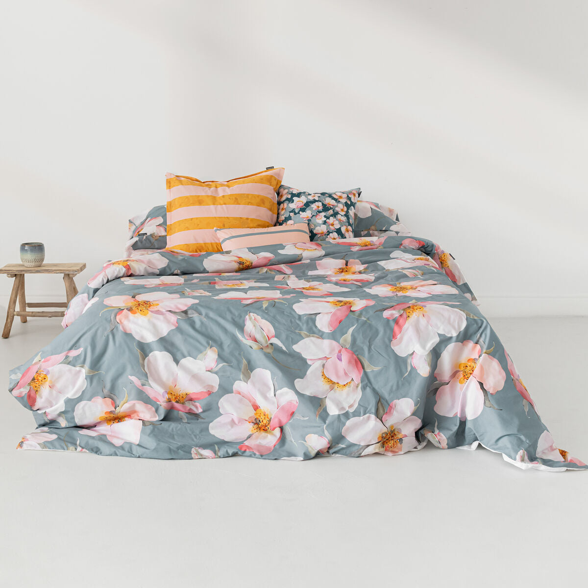 HappyFriday Spring Blossom Multicolor Duvet Cover 220 x 220 cm