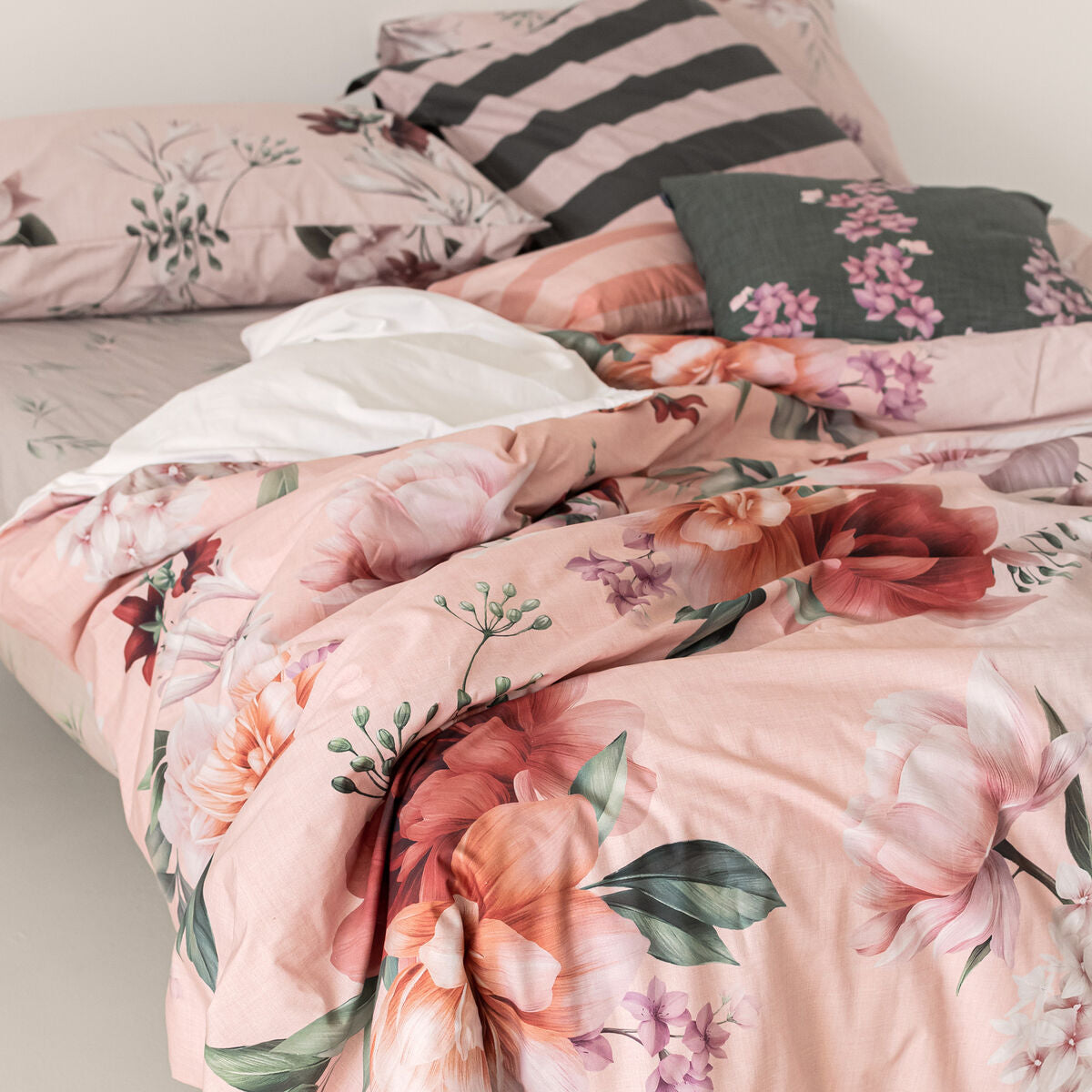 HappyFriday Summer Floral Multicolor Duvet Cover 140 x 200 cm