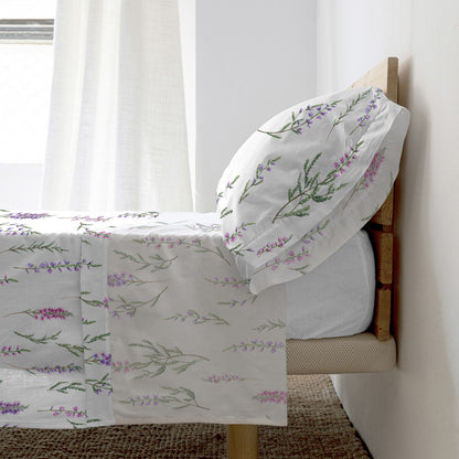 HappyFriday Lavender Multicolor Sheet Set 80/90 Bed