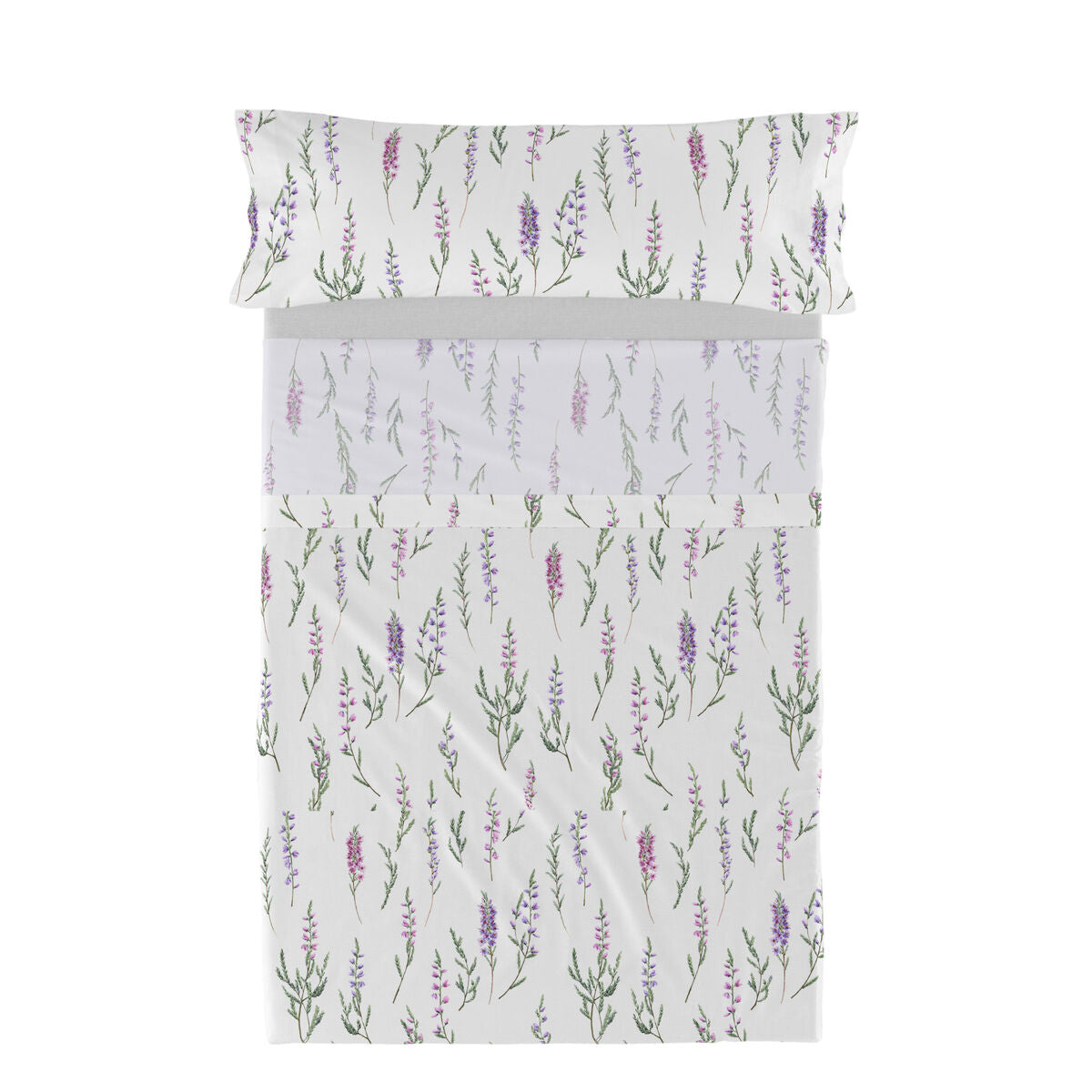 HappyFriday Lavender Multicolor Sheet Set 80/90 Bed