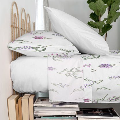 HappyFriday Lavender Multicolor Sheet Set 150/160 Bed